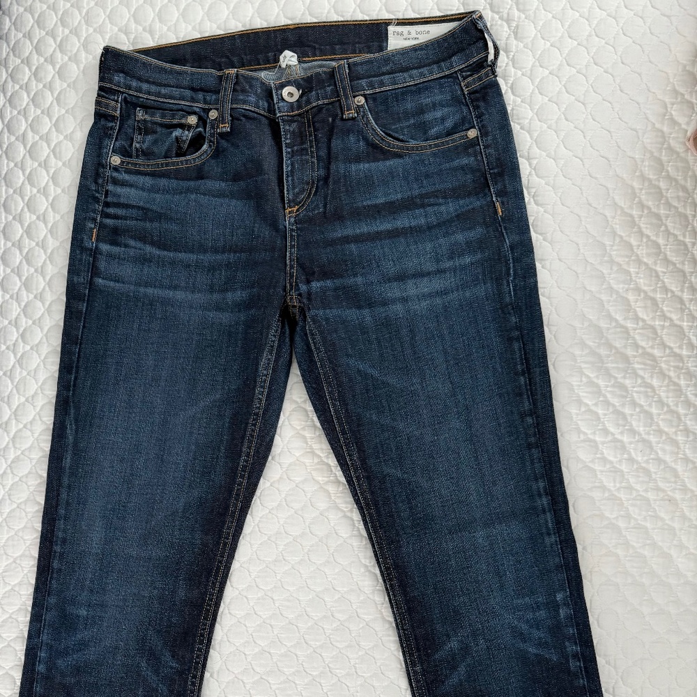 Rag and Bone Dre Straight leg jeans
